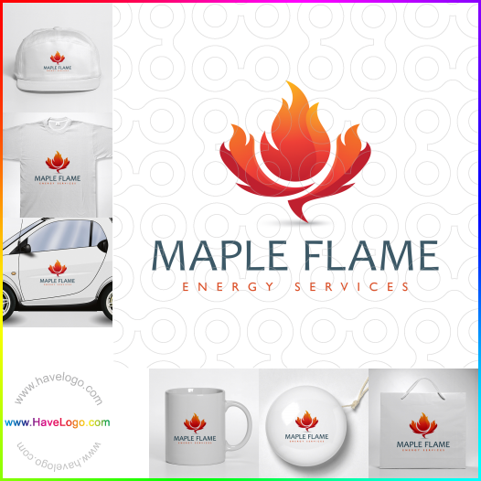 Acheter un logo de Maple Flame - 61820