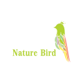 Logo Uccello della natura