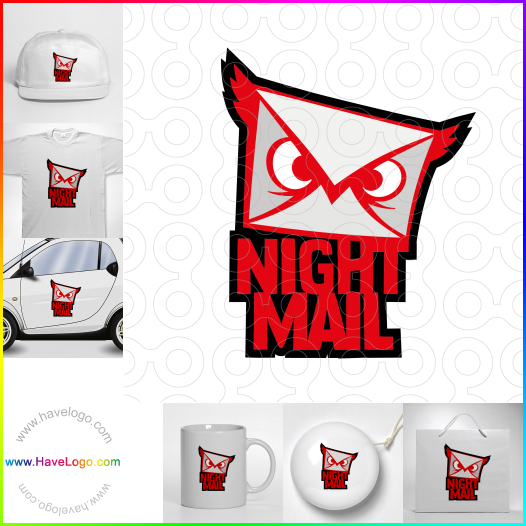 Koop een Night Mail logo - ID:63669