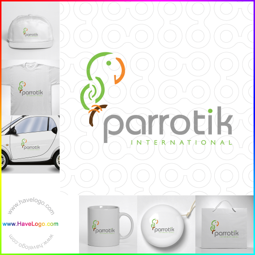 Compra un diseño de logo de Parrotik 65765