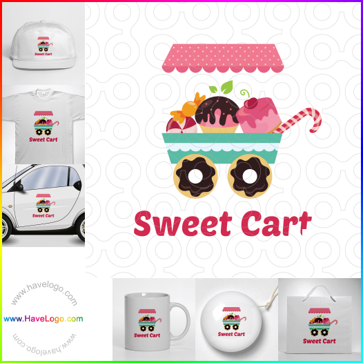Compra un diseño de logo de Sweet Cart 61011