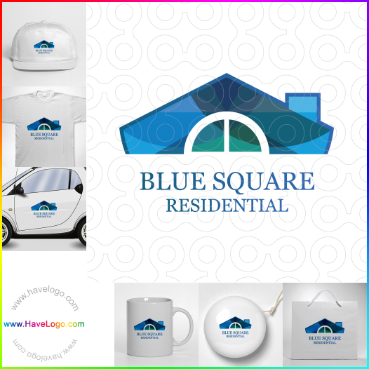 Koop een blauw logo - ID:41143