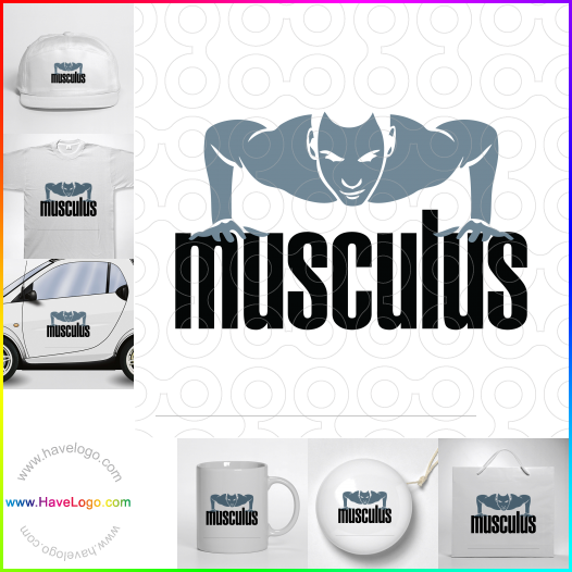 Acheter un logo de musculation - 56103