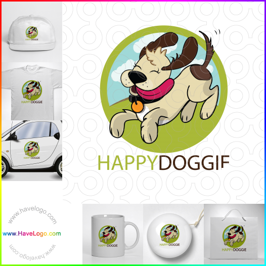 Compra un diseño de logo de servicios para perros 35894