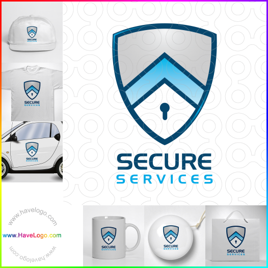 Acquista il logo dello servizio di sicurezza 27392