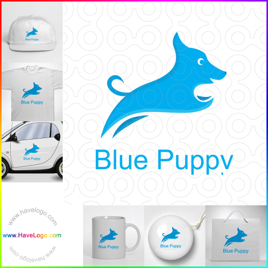 Koop een Blue Puppy logo - ID:62230