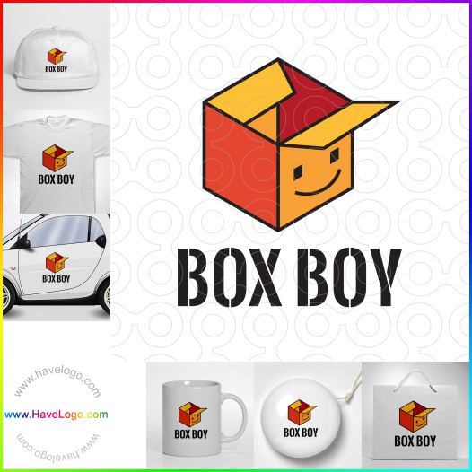 Compra un diseño de logo de Box Boy 60291
