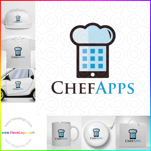 Compra un diseño de logo de Chef Apps 61579