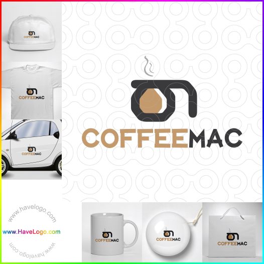 Compra un diseño de logo de Café Mac 65944