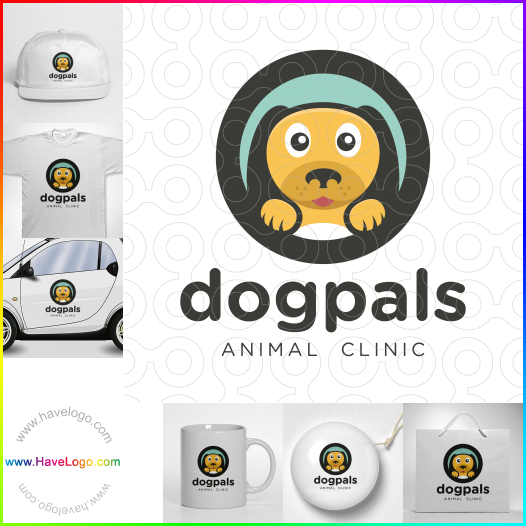 Compra un diseño de logo de Dogpals 62577