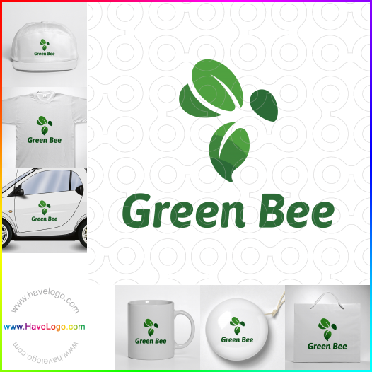 Koop een Green Bee logo - ID:60124