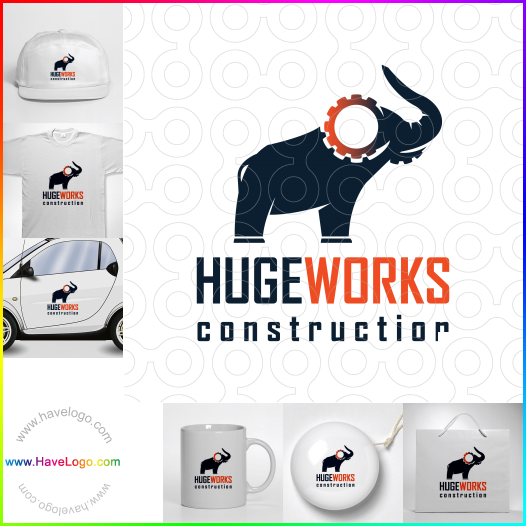 Acheter un logo de Immenses ouvrages de construction - 63141
