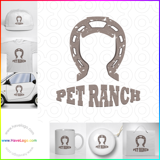 Compra un diseño de logo de Pet Ranch 63978
