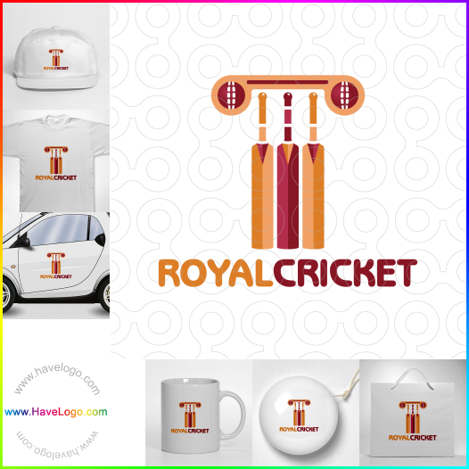 Compra un diseño de logo de Royal Cricket 61534