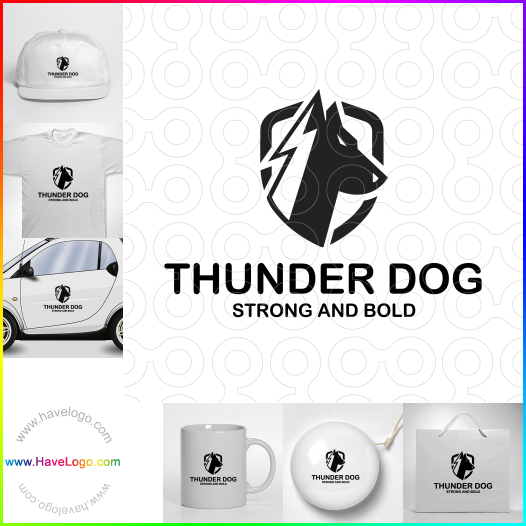 Koop een Thunder Dog logo - ID:65102