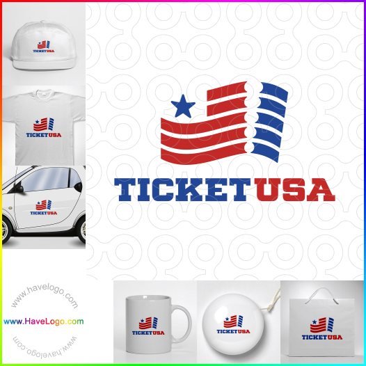 Acheter un logo de Ticket Usa - 65353