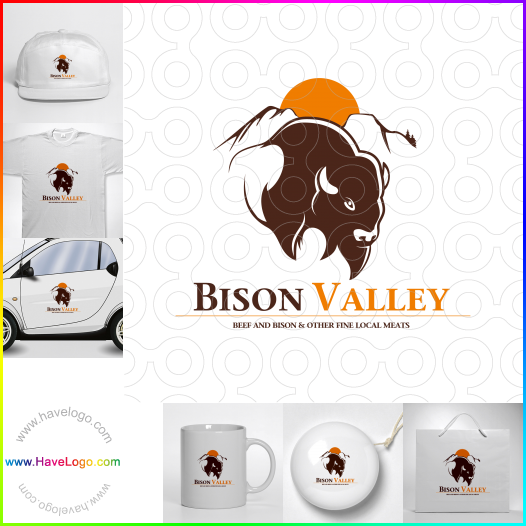 Acheter un logo de bison - 32468