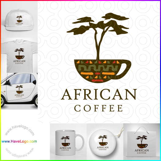 Compra un diseño de logo de café 56248