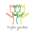 Logo jardinier