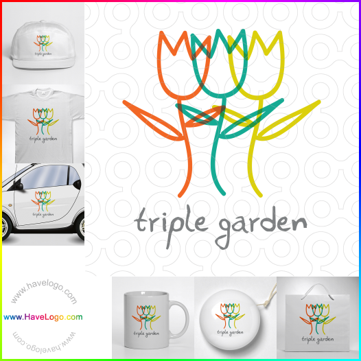 Compra un diseño de logo de jardinero 9535