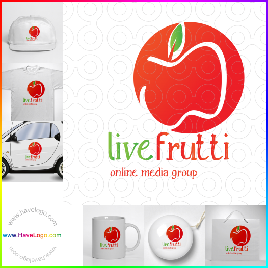 Compra un diseño de logo de producto alimentario saludable 34481