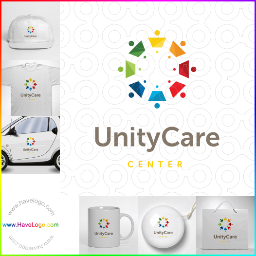 Compra un diseño de logo de cuidado de niños 42628