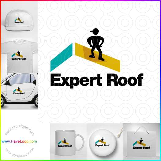 Acheter un logo de toiture - 26605