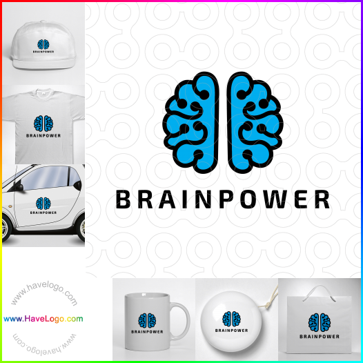 Compra un diseño de logo de Brain Power 65423
