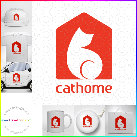 Logo Cat Home