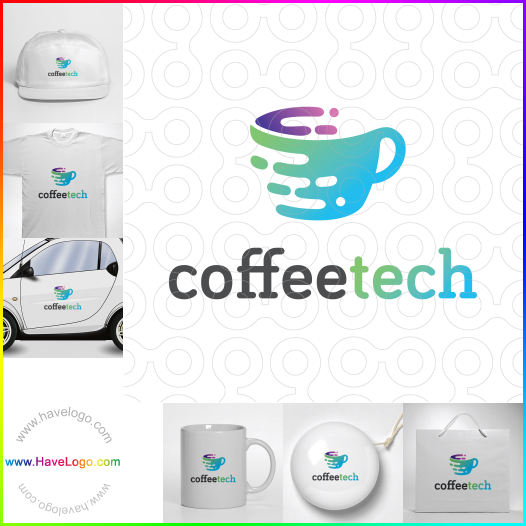 Acquista il logo dello Caffè Tech 61961