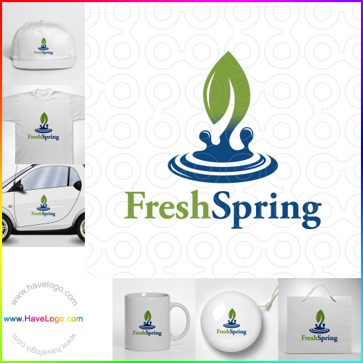 Compra un diseño de logo de Primavera fresca 63317