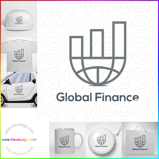 Compra un diseño de logo de Finanzas globales 65016