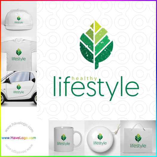 Compra un diseño de logo de Estilo de vida saludable 66986