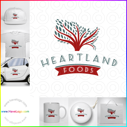 Koop een Heartland Foods logo - ID:64275