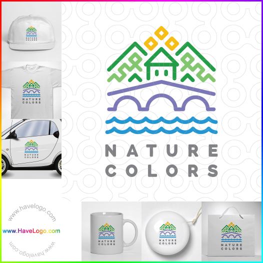 Compra un diseño de logo de Nature Colors 60987