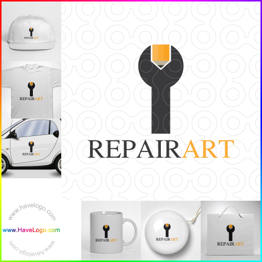 Compra un diseño de logo de Repair Art 63603