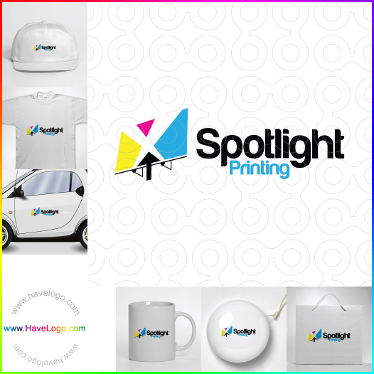 Acheter un logo de Spotlight Printing - 61564