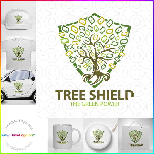 Acheter un logo de Tree Shield - 66664