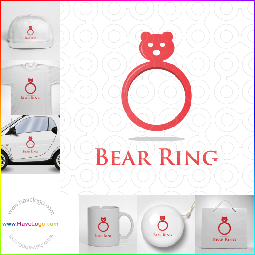 Compra un diseño de logo de oso 46643