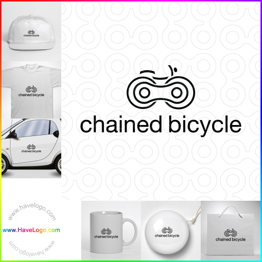 Compra un diseño de logo de taller de reparación de bicicletas 50763