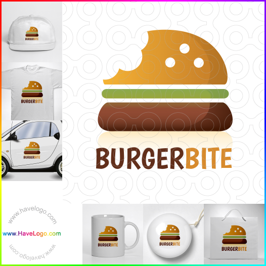 Koop een cheeseburger logo - ID:35074