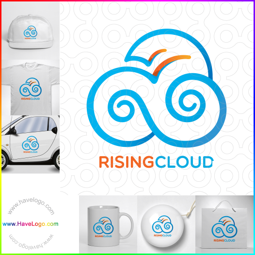 Acheter un logo de nuage - 44621