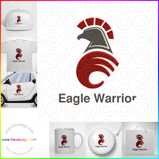 Koop een adelaar krijger logo - ID:62822