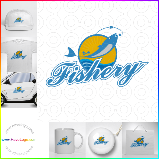 Compra un diseño de logo de Pesca 17033