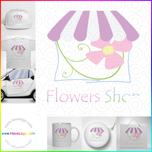 Koop een bloem logo - ID:54024