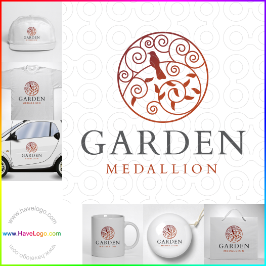 Compra un diseño de logo de jardinería 58158
