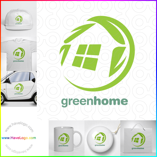 Compra un diseño de logo de Productos de limpieza verdes 23180