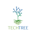 hi-tech bedrijf Logo