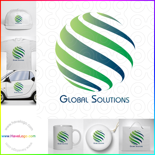 Compra un diseño de logo de soluciones web 59247