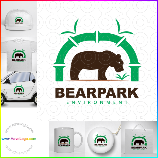 Compra un diseño de logo de Bear Park 62074